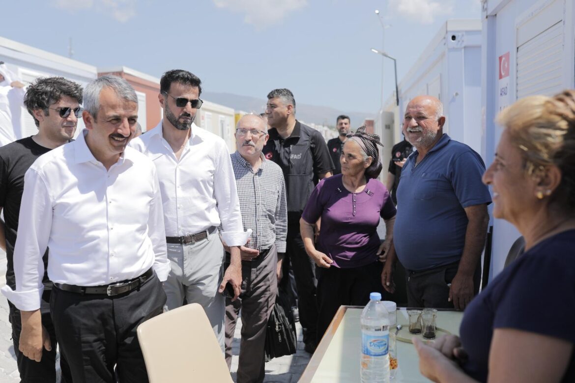 تسليم الدفعة الأخيرة من المنازل المتنقلة القطرية لمتضرري زلزال تركيا