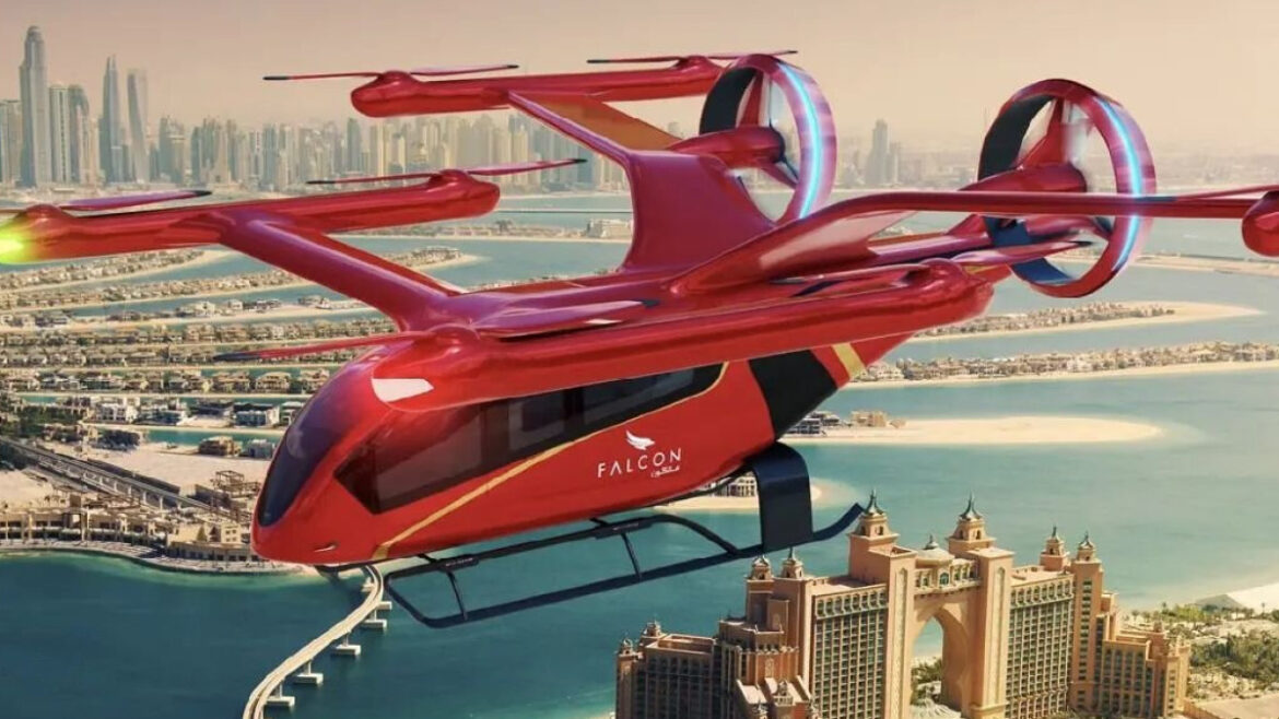 دبي أول مدينة في العالم ستوفر خدمات التاكسي الطائر