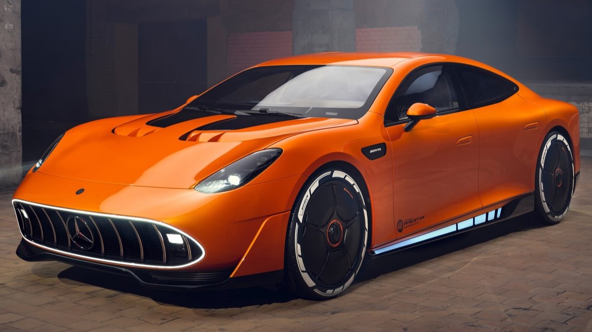 الكشف عن AMG GT XX الكوبيه الكهربائية التجريبية الخارقة رباعية الأبواب