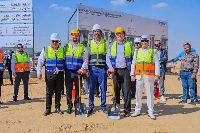 أبتاون 6 أكتوبر و«جلوبال سكول» تضعان حجر الأساس لمدرسة «مملكة المعرفة الدولية» بنظام التعليم البريطاني